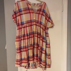 Anthropologie Button Up Dress